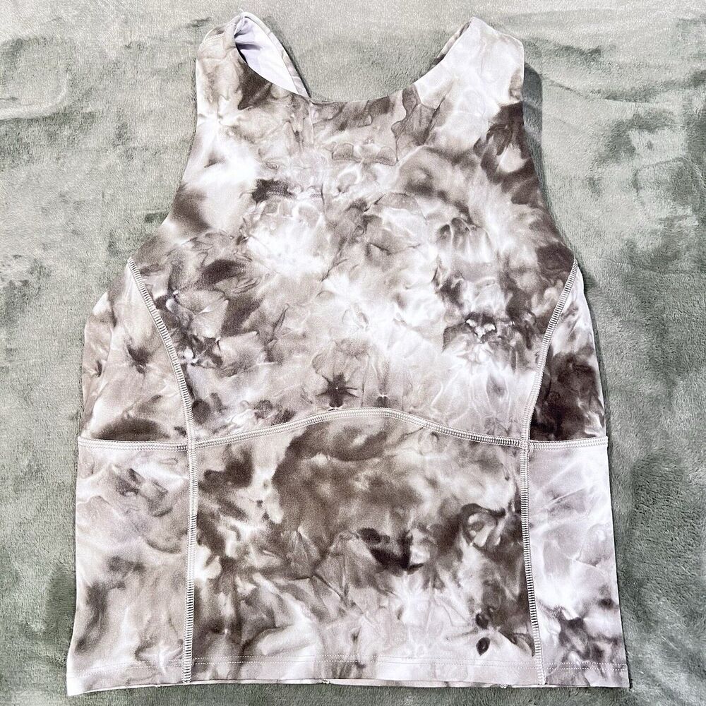 Lululemon Key To Balance Tank Diamond Dye Size 2 Stretch Gym Yoga Outdoors